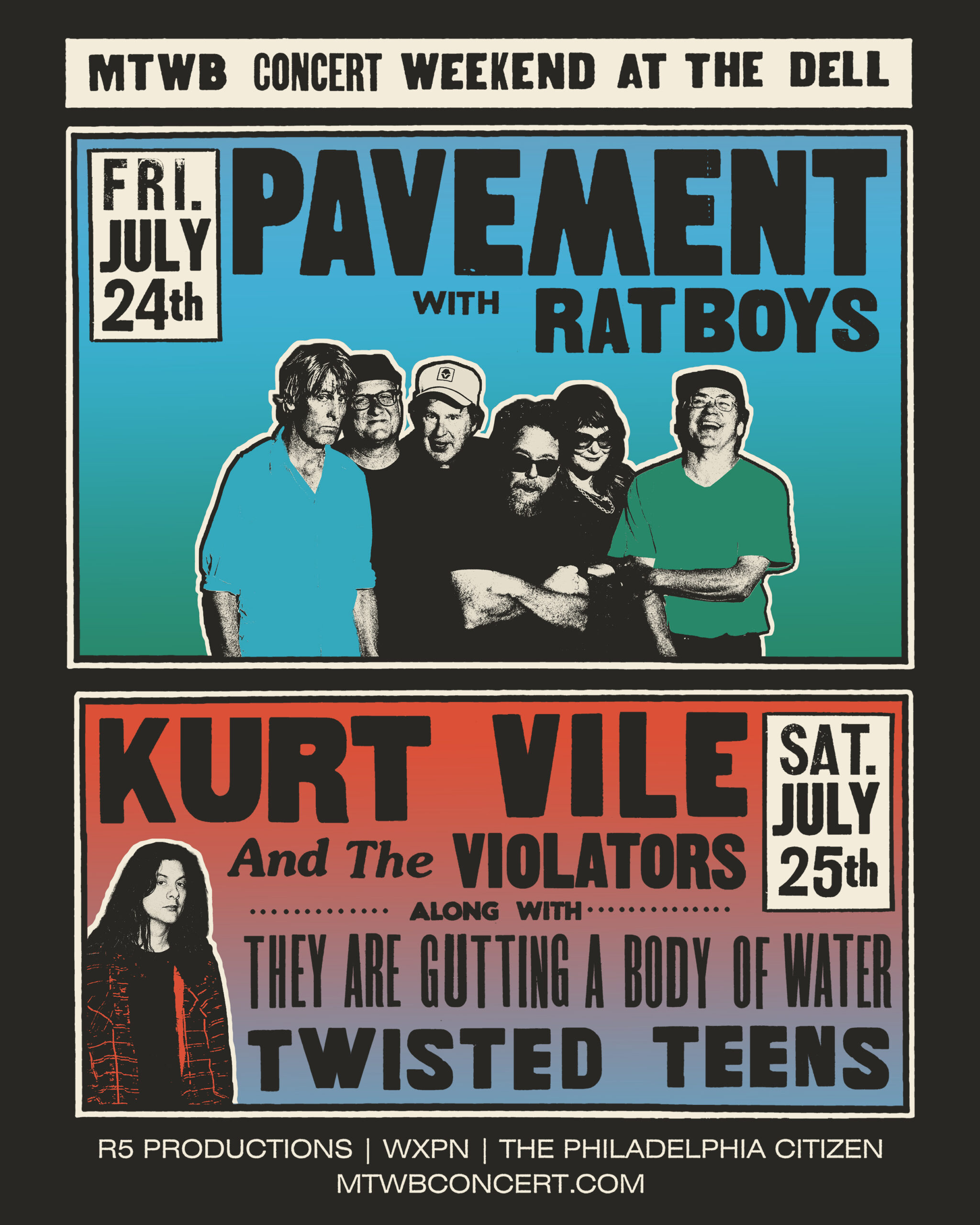 Make The World Better Concert Weekend w/ Pavement, Kurt Vile & The Violators, & More!